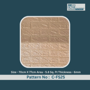 3D Soft Foam Wall Panel ➡️C-FS25